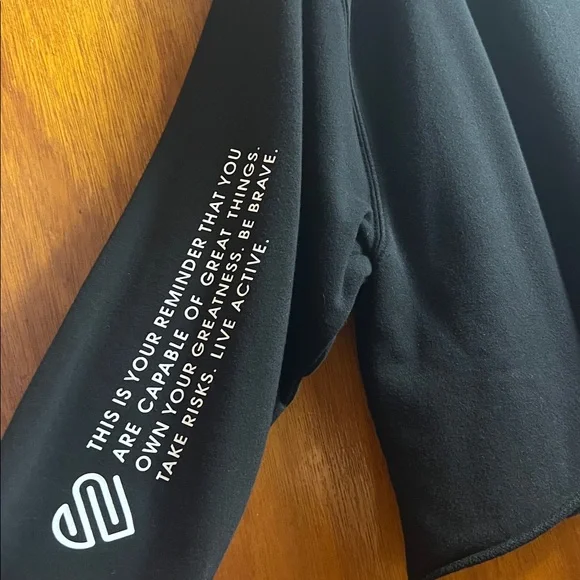 BOGO FREE - Justice Black Sweatshirt - XL - Picture 2 of 4